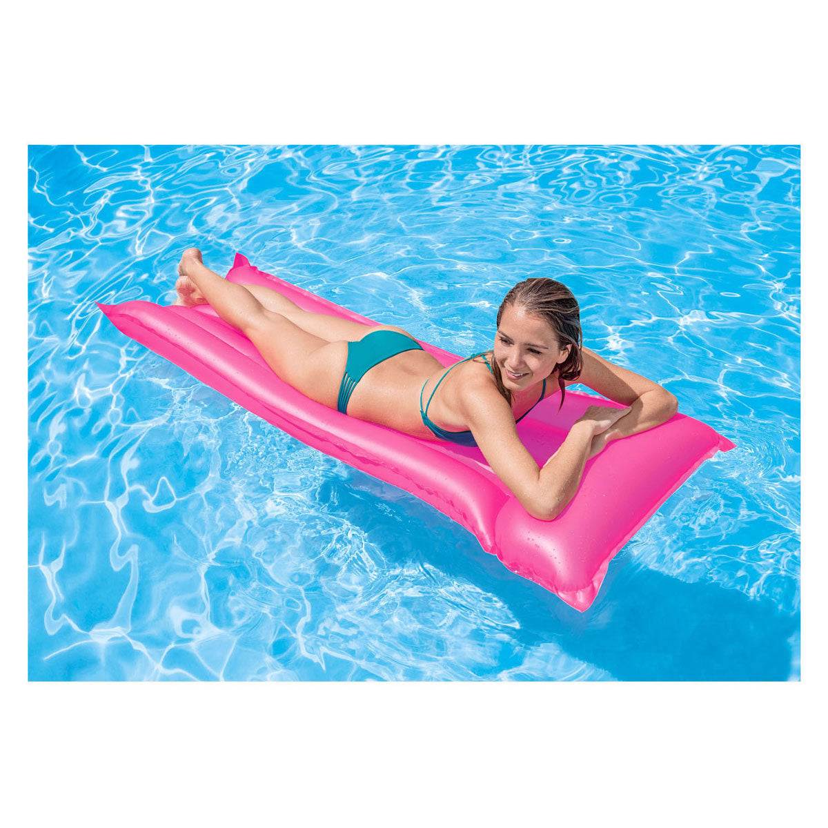 Intex luchtbed neon frost, 183x76cm