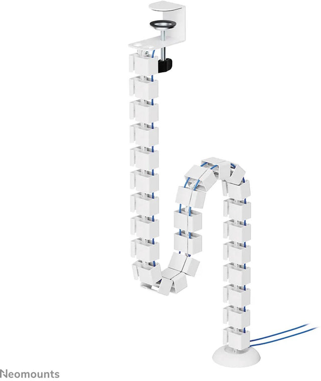 Neomounts ads06-131wh - kabelgeleider - klembevestiging - universeel - wit