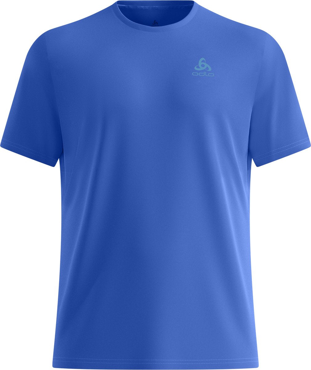 Odlo essential flyer hardloopshirt - mannen - dazzling blue - m