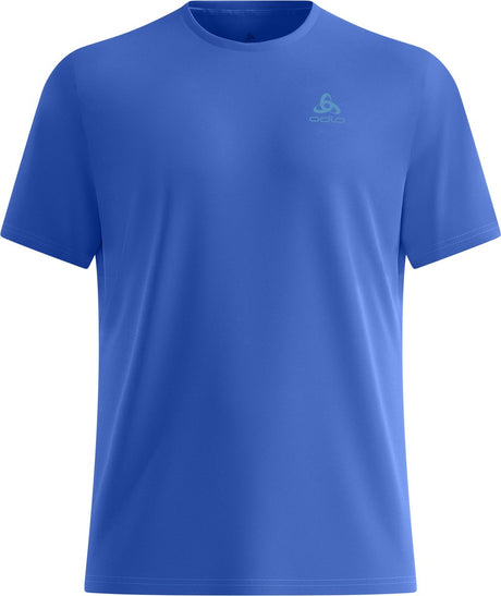 Odlo essential flyer hardloopshirt - mannen - dazzling blue - m