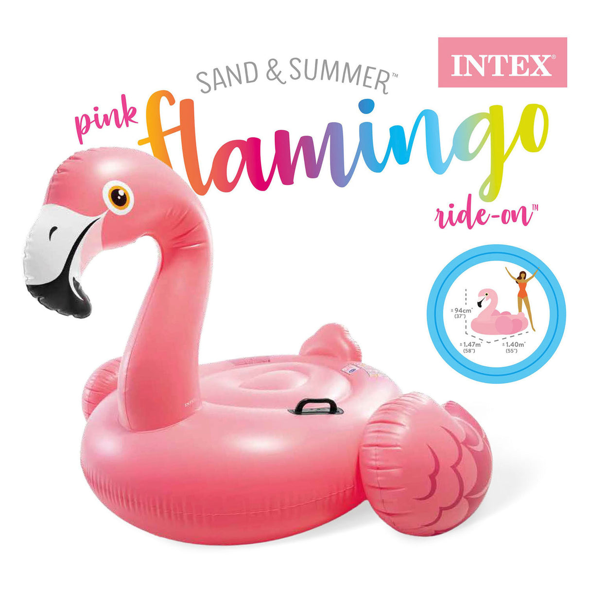 Aufblasbares Flamingo