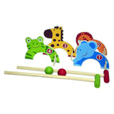 Outdoor Play Outdoor Wooden Animals Croquet