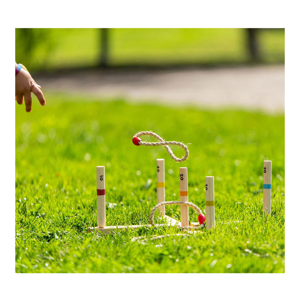 Outdoor -Spielen im Freien Ringswerp -Spiel