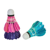 SportX Feather Shuttles in tube 3 pieces Purple Pink Green