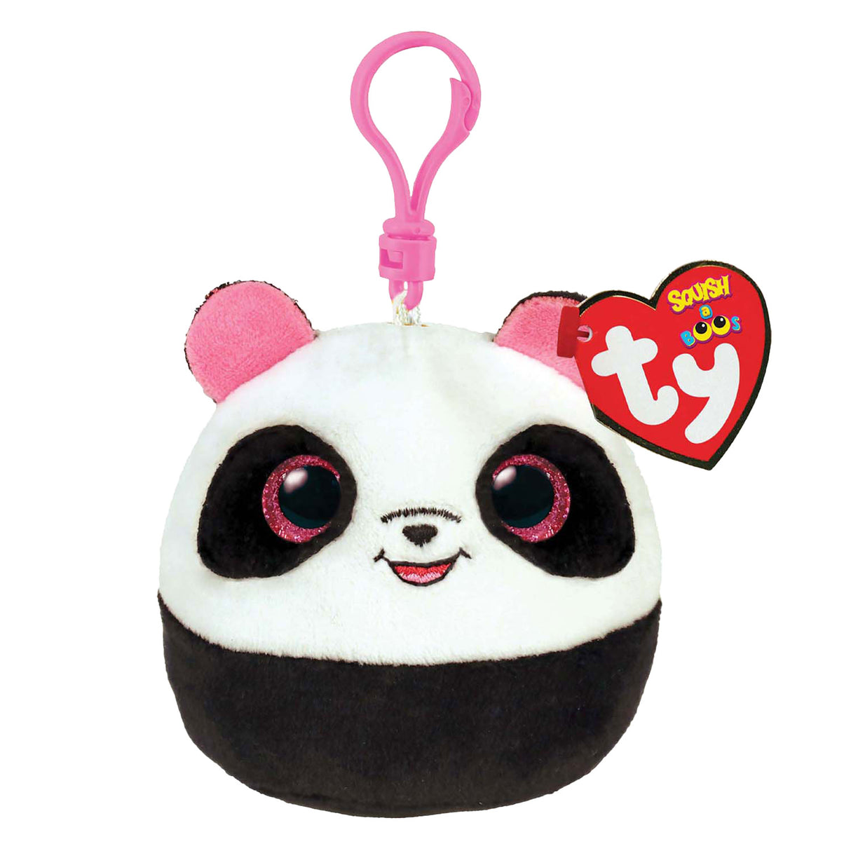 Ty Beanie Ty Squish A Boo Clip Bambus Panda, 8 cm