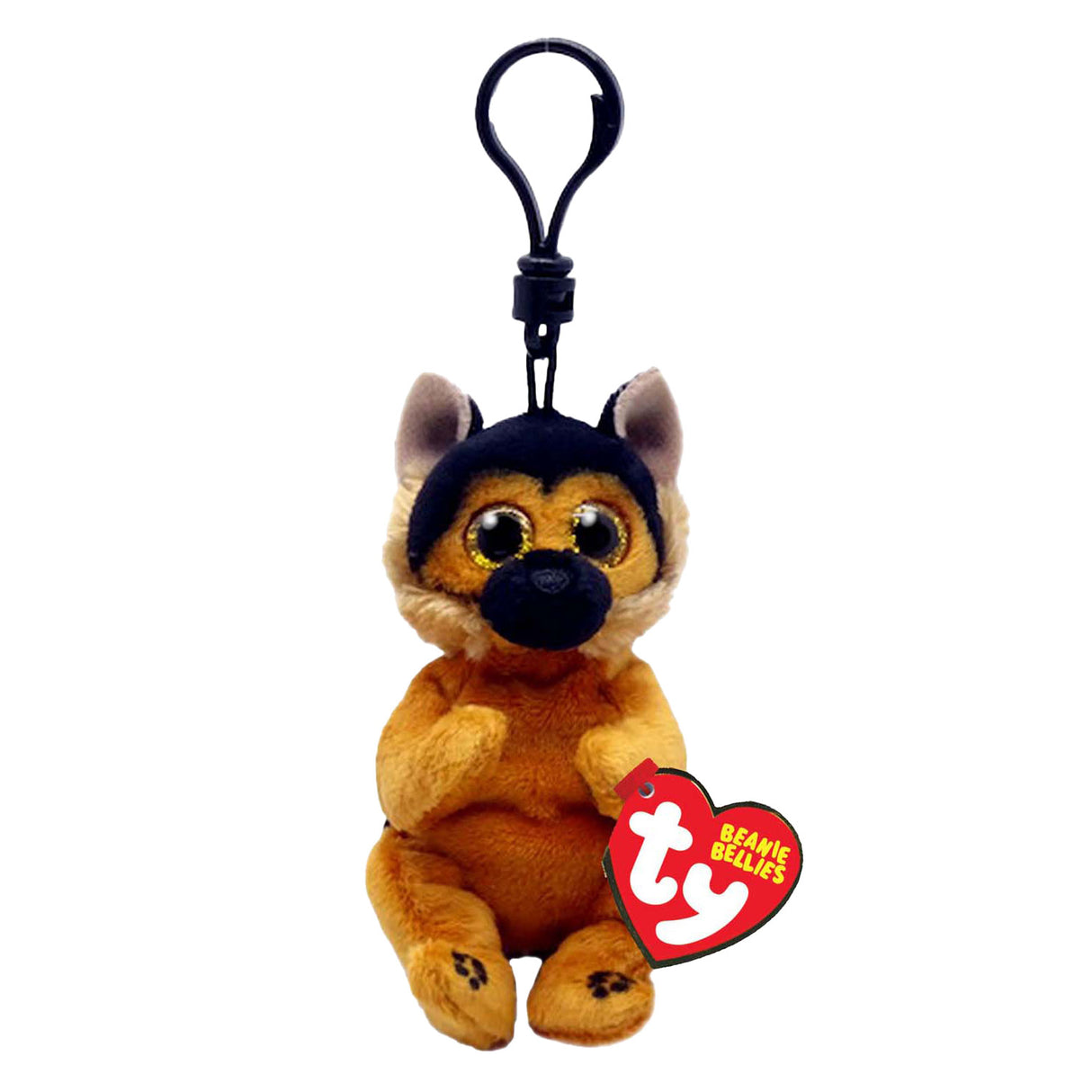 Ty Beanie Babies Bellies Clip Ace German, 10 cm