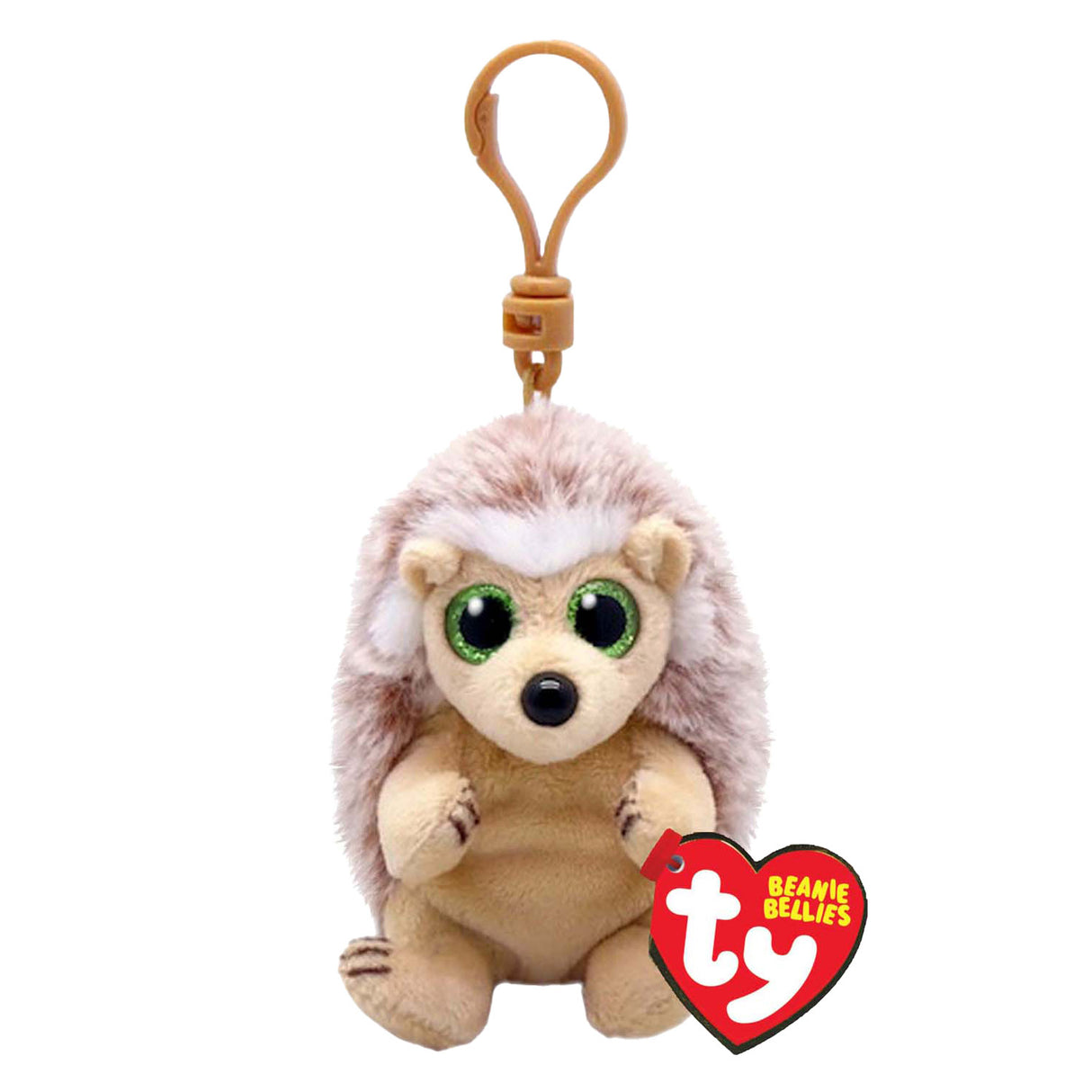 Ty Beanie Babies Bellies Clip Hedgehog de pare-chocs, 10 cm