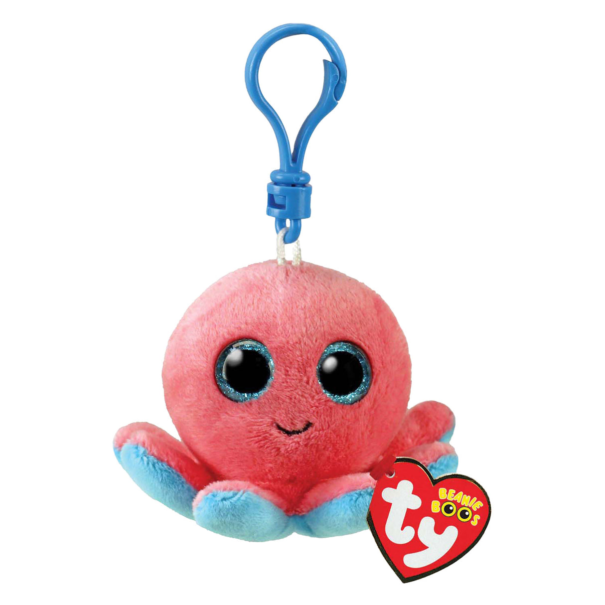 Ty Beanie Boo's Clip Sheldon Octopus, 7 cm