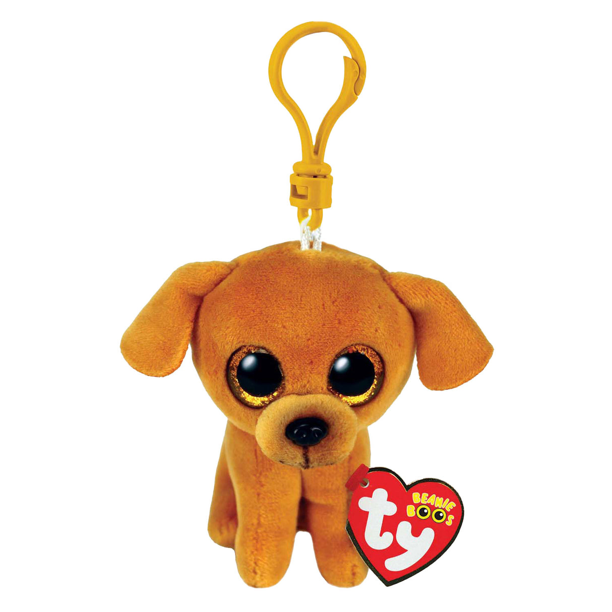 Clip ty Beanie Boo Zuzu Lightbrown Dog, 7cm