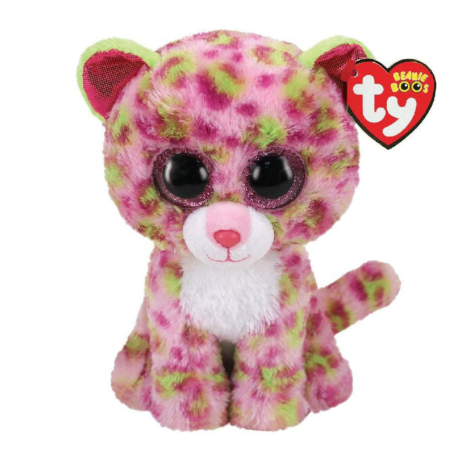 Lainey Leopard Ty Beanie Boo, 15 cm