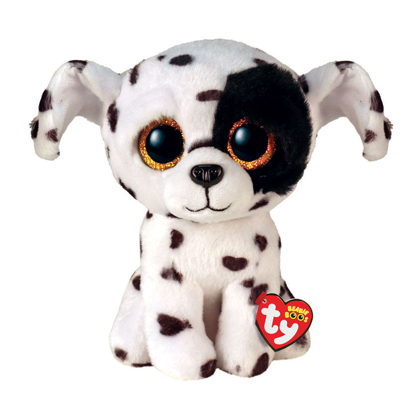 Ty Beanie Boos Luther Dalmatian, 15 cm