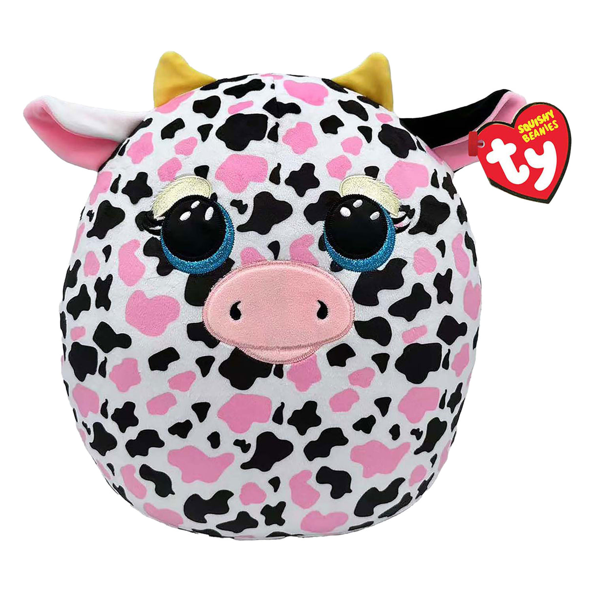 Ty Beanie Ty Squish eine Boo -Milchshake -Kuh, 20 cm