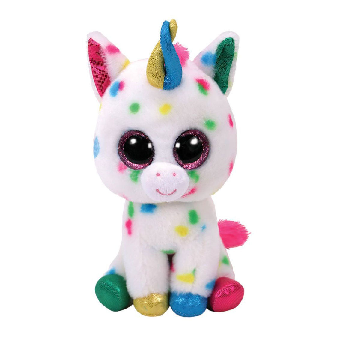 Ty Beanie Buddy Harmonie Unicornio, 24 cm