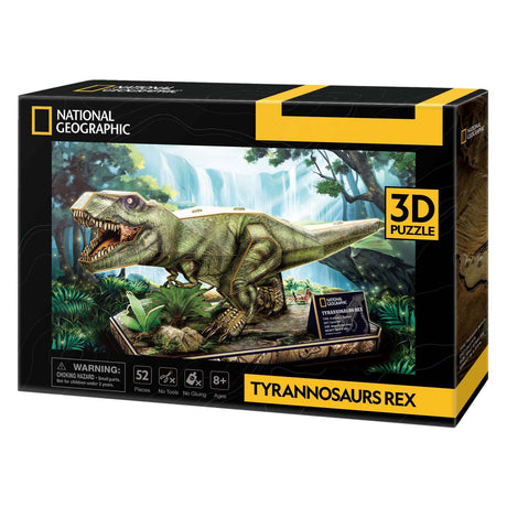 National geographic 3d puzzel tyrannosaurus rex