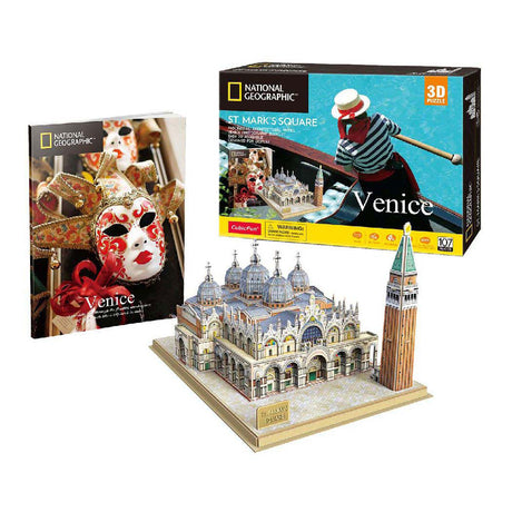 Cubic fun 3d-puzzel ng piazza san marco (2010315)