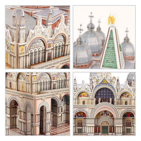 Cubic fun 3d-puzzel ng piazza san marco (2010315)