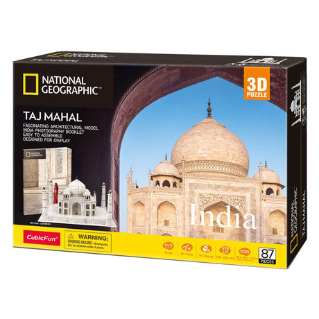 Cubic fun national geographic - 3d-puzzel - taj mahal