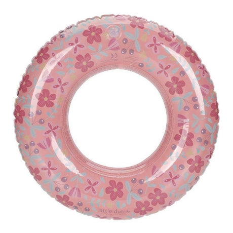 Little dutch pink flower zwemring, 50cm