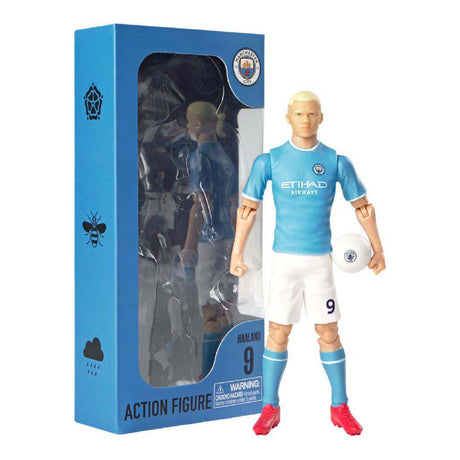 Van der meulen voetbalfiguur manchester city erling haaland, 20cm.