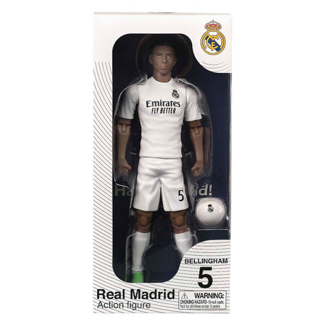 Sockers voetbalfiguur real madrid jude bellingham, 20cm