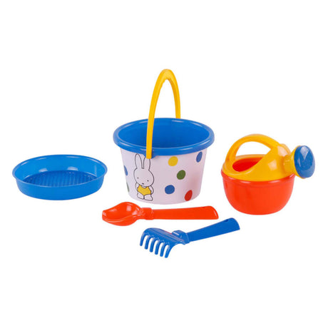 Van der meulen nijntje strandset 9,5cm 5dlg.