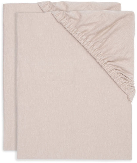 Jollein hoeslaken jersey 60x120cm wild rose (2pack)