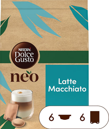 Nescafé dolce gusto neo – latte macchiato – 60 pads voor 30 koppen koffie