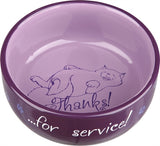 Trixie Food Bowl Gracias por Service Surorti