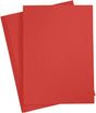 Creativ company hobby karton - a4 formaat - 20x vellen - rood - 180 grams - papier - knutselen met papier - knutselpapier