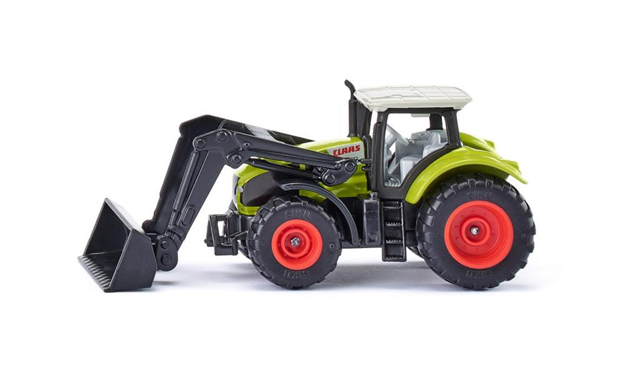 Siku 1392 claas axion tractor met voorlader 93x35x42mm