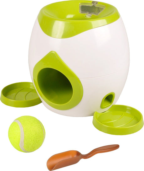 Flamingo wilson interactief apporteerspel - wit groen - 18 cm one size