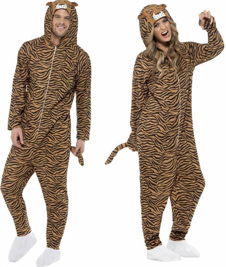 Smiffys tijger onesie l xl