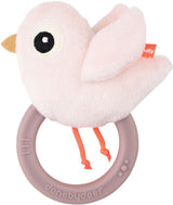 Done by deer rammelaar met koord birdee roze