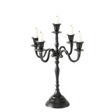 Boltze home kandelaar h40cm zwart alu 5-armig