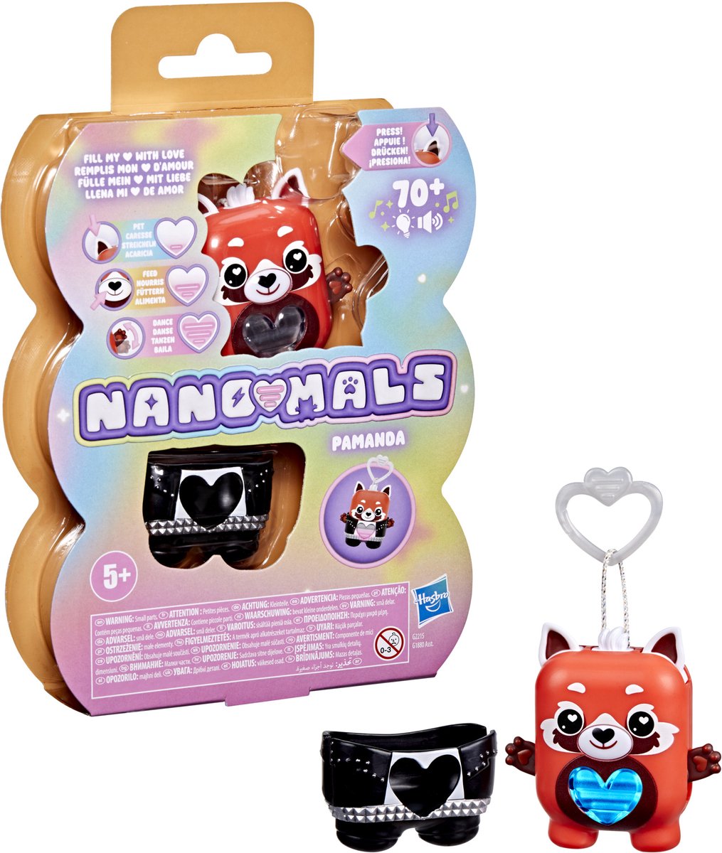 Hasbro nano-mals pamanda de rode panda - elektronisch - meer dan 70 reacties - interactief