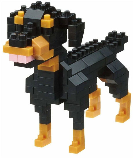 Bandai nanoblock rottweiler nbc-263 (hond)