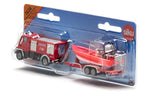 Siku 1636 unimog brandweer met boot 16,7