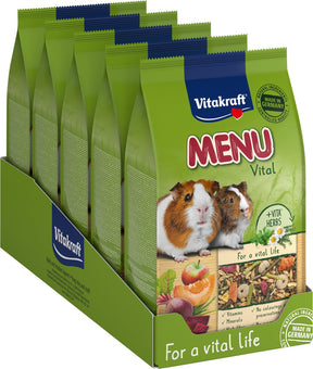 Vitakraft - menu vital - caviavoeding - compleet voer voor cavia's - 5x1 kg