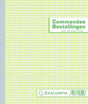 Exacompta - bestelbonboek fr nl 210x180mm 50pag 2-voud