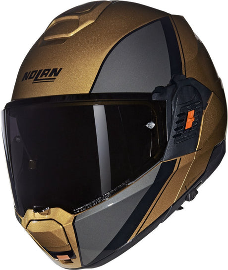 Nolan n120-1 verniciatura speciale 342 sand grijs glossy systeemhelm - maat l - helm l