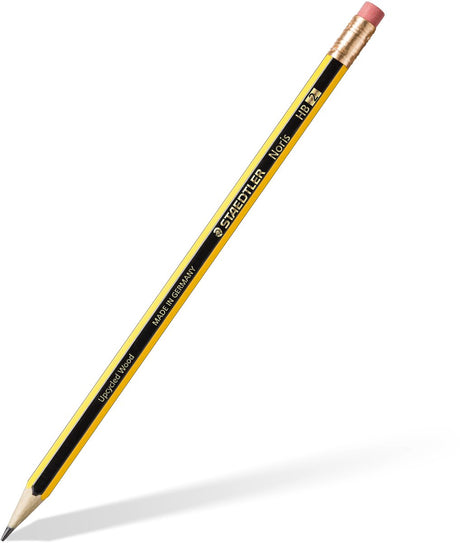Staedtler noris® 122 grafietpotlood met gom - doosje met 12 stuks
