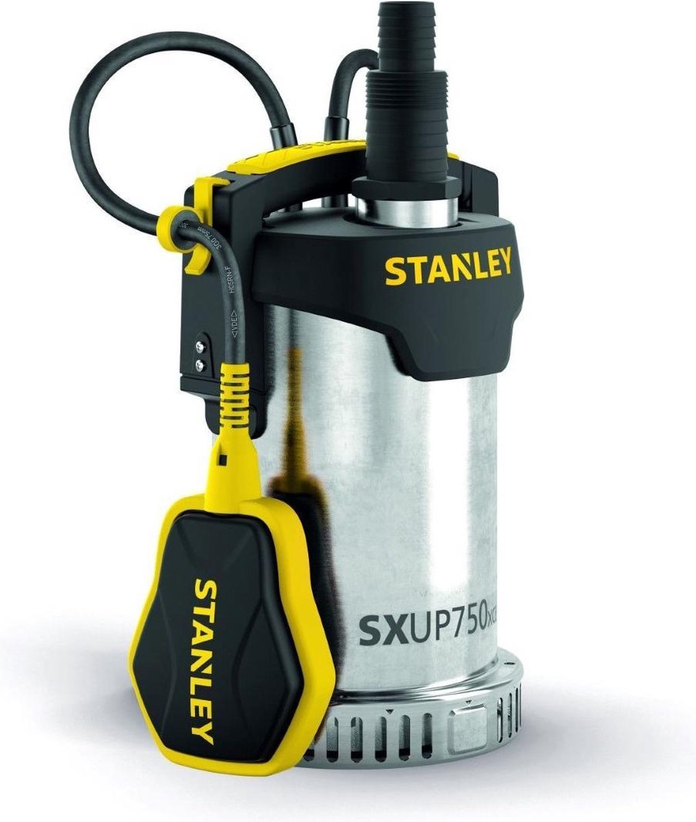 Stanley dompelpomp - rvs - helder water - 750 w - 11.000 l u
