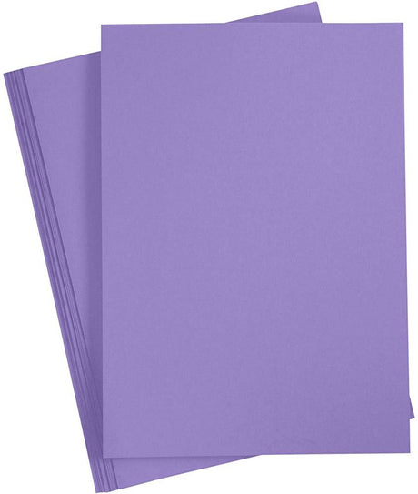 Creativ company gekleurd karton, a3, 297x420 mm, 180 gr, donkerpaars, 1x20vel