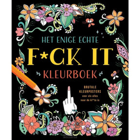 Deltas het enige echte f*ck it kleurboek