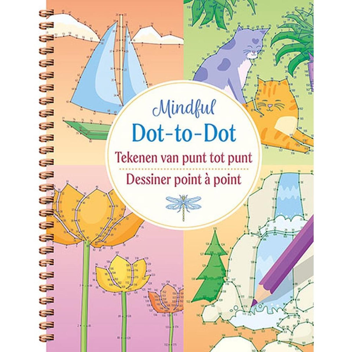 Deltas dot-to-dot mindful - tekenen van punt tot punt