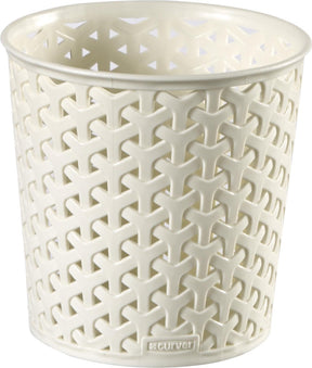 Curver 2 keer my style ronde opbergmand - maat l - vintage wit