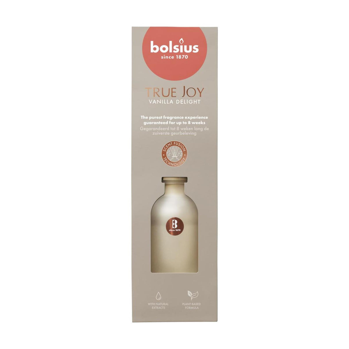 Bolsius geurstokjes 80ml vanilla delight
