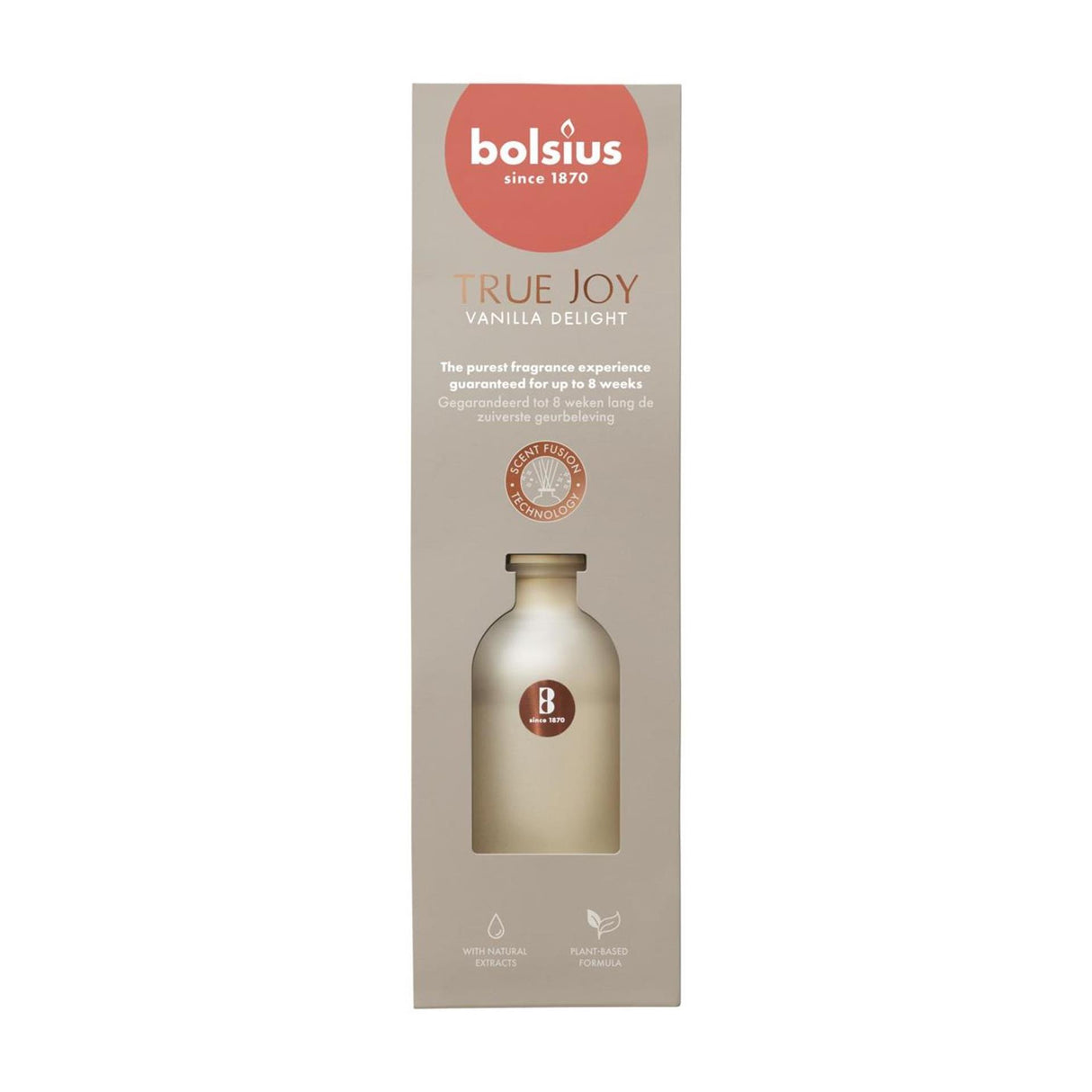 Bolsius geurstokjes 80ml vanilla delight