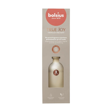 Bolsius geurstokjes 80ml vanilla delight