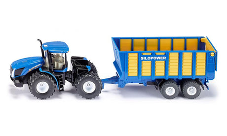 Siku 1947 new holland knikarm traktor met tankwagen